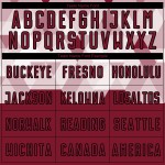 Maglia da calcio personalizzata Crimson Black Geometric Shapes Sublimation